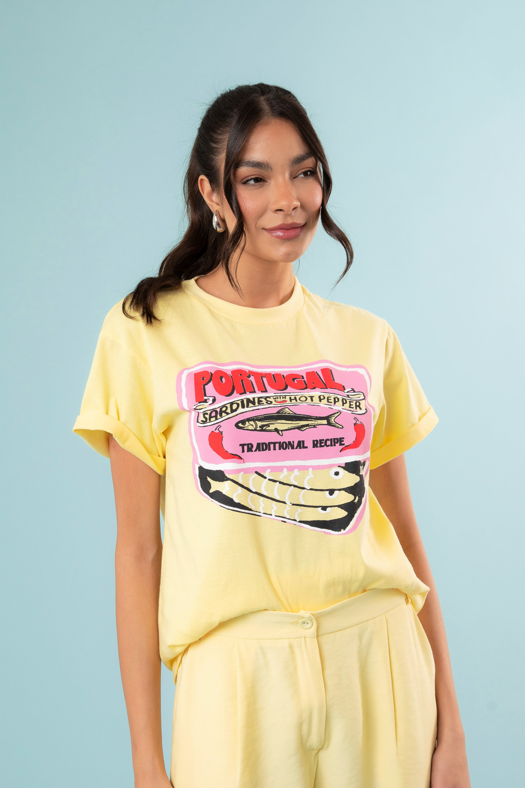 T-Shirt Hot Pepper Amarelo