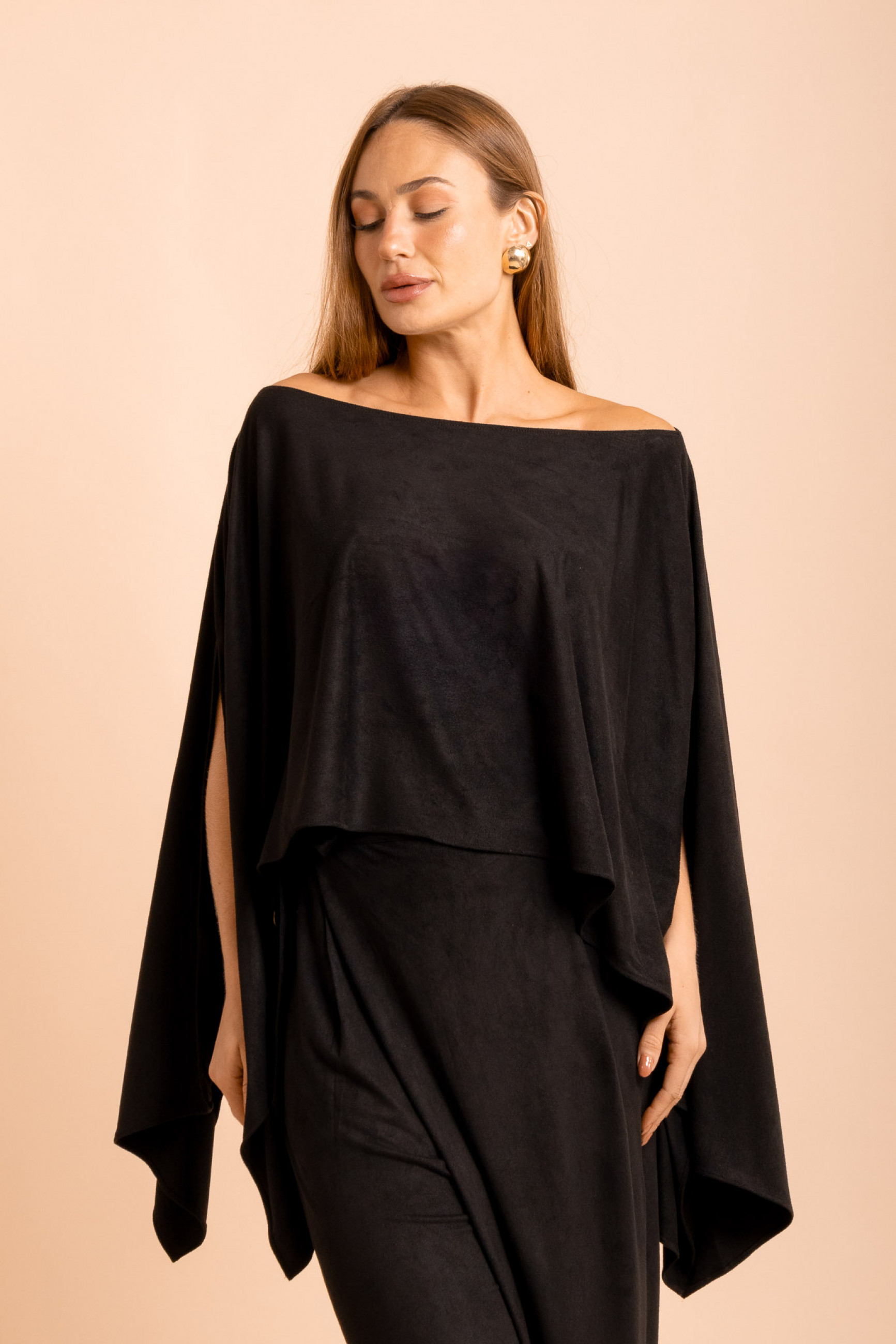 Blusa Ampla Boni Preto