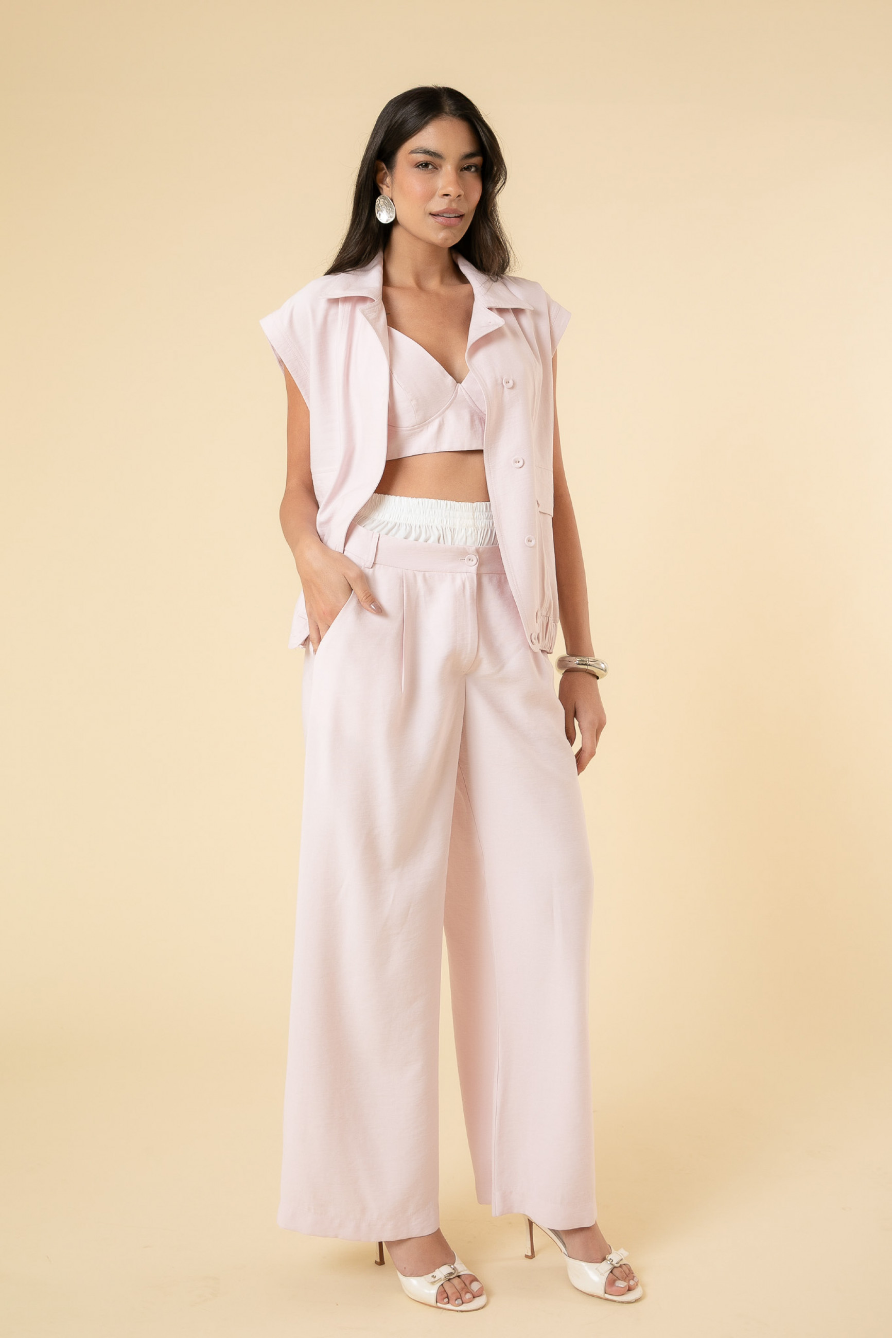 Calça Vasti Rosa