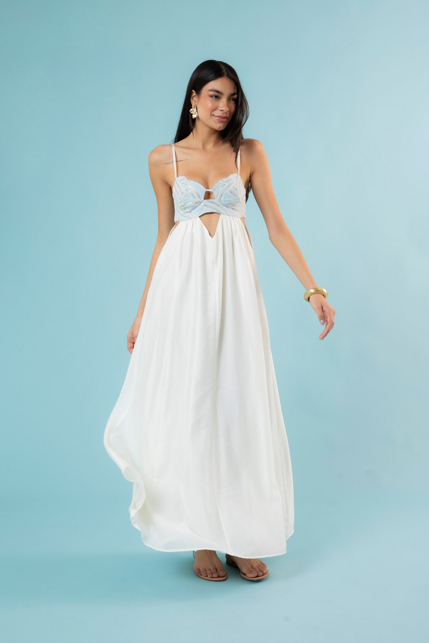 Vestido Verona Azul