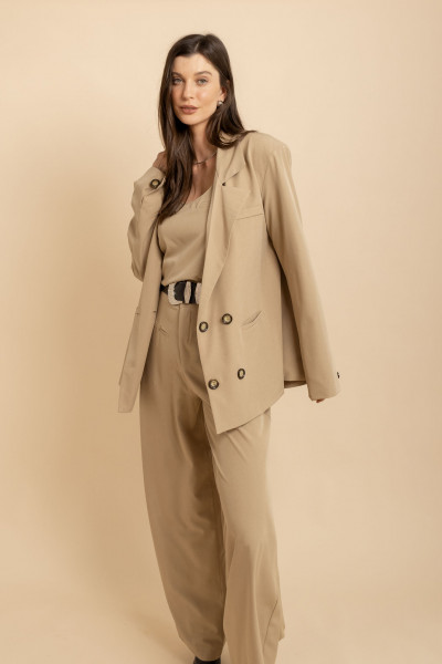 Blazer Oversized Nômade Areia