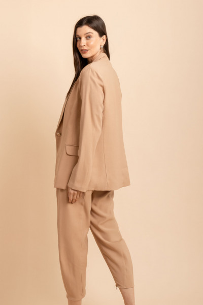Blazer Alfaiataria Elo Bege