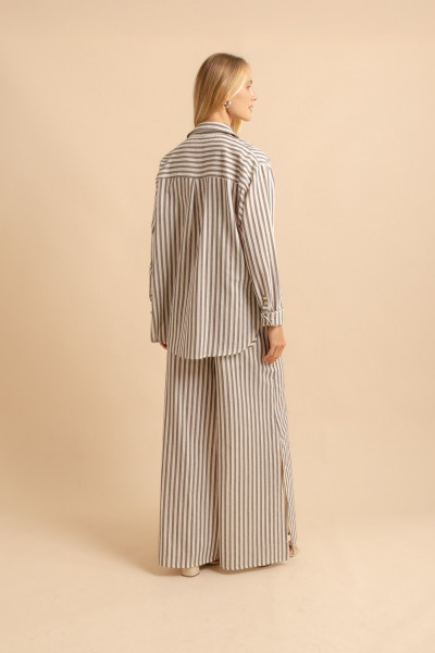 Camisa Listra Metrópolis Cinza