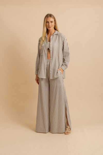 Camisa Listra Metrópolis Cinza
