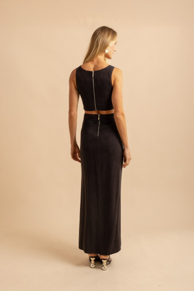 Vestido Nó Bruma Preto