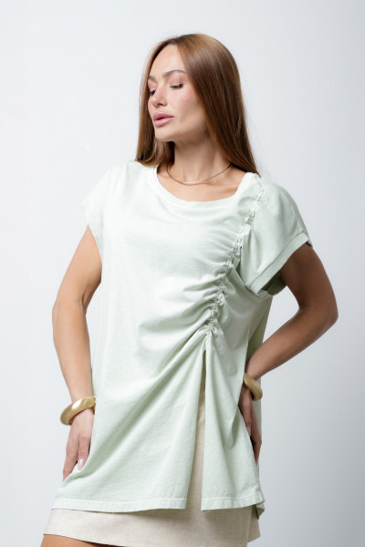 Blusa Celina Meia Malha Verde