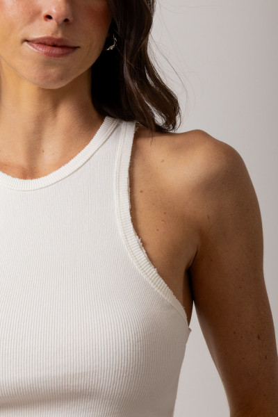 Regata Agata Canelada Off White