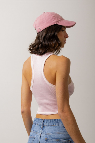 Regata Agata Canelada Rosa