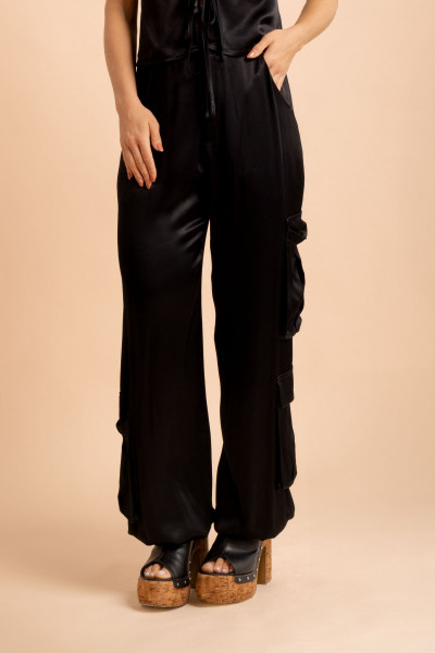 Calça Cargo Barolo Preta
