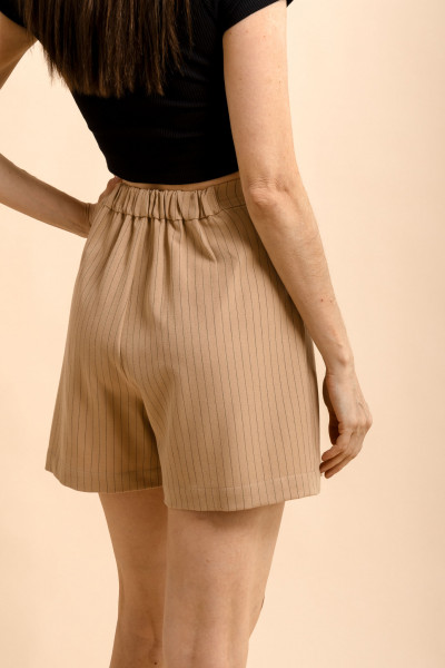 Shorts Alfaiataria Dusk Bege