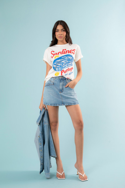 Shorts Saia Jeans