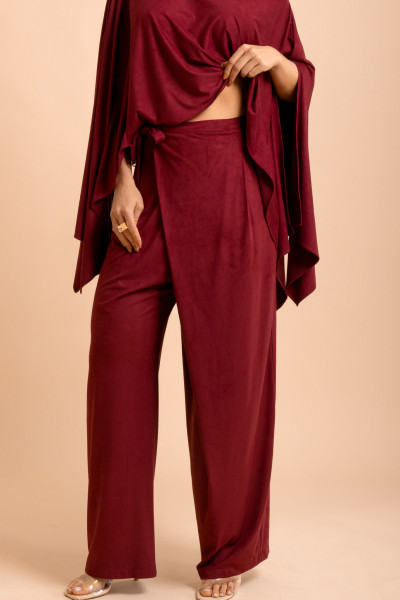 Calça Saruel Boni Vinho 
