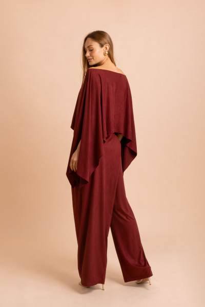 Blusa Ampla Boni Vinho