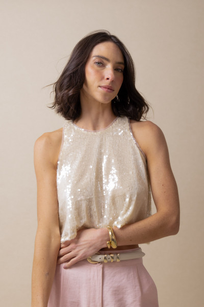 Blusa Cropped Iara Amarelo
