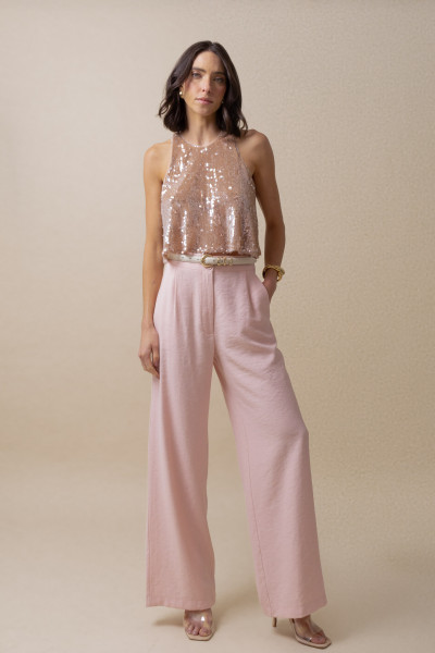 Blusa Cropped Iara Marrom