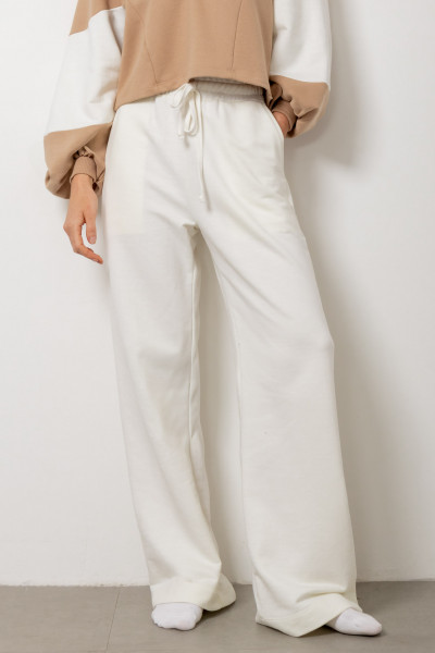 Calça Anne Moletom Off White
