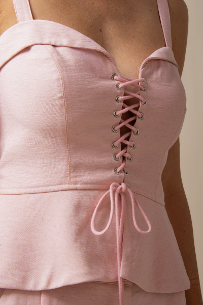 Regata Corset Nice Rosa