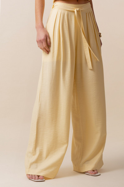 Calça Flora Marrakech Amarelo