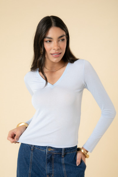 Blusa Safira Podrinha Azul 