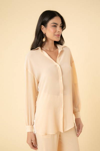Camisa Aurora Areia