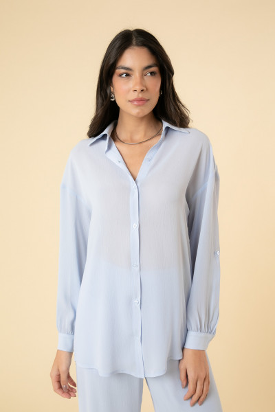Camisa Aurora Azul