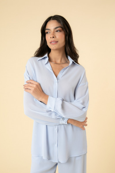 Camisa Aurora Azul