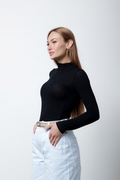 Blusa Brenda Podrinha Preto