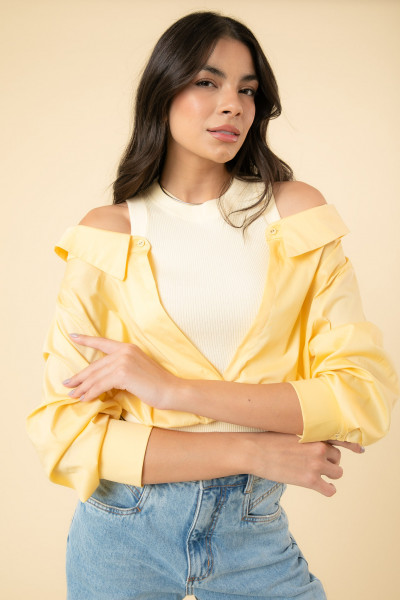 Blusa Nina Amarelo