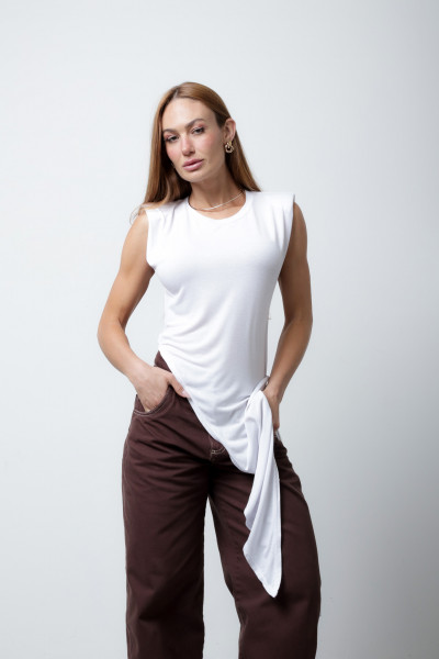 Blusa Alexia Podrinha Branca