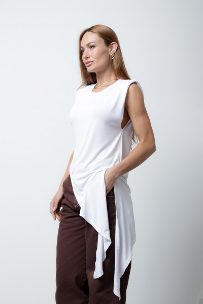 Blusa Alexia Podrinha Branca