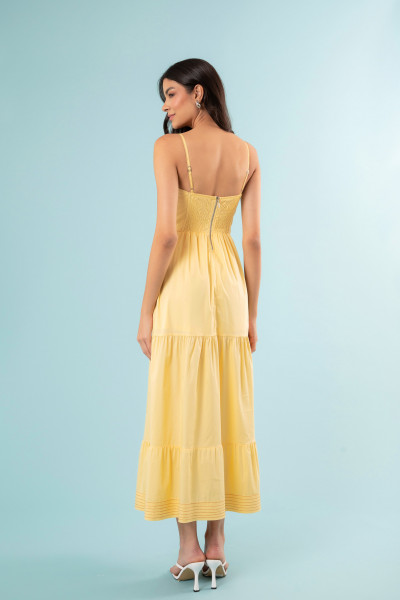 Vestido Luara Amarelo