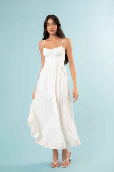 Vestido Luara Off White