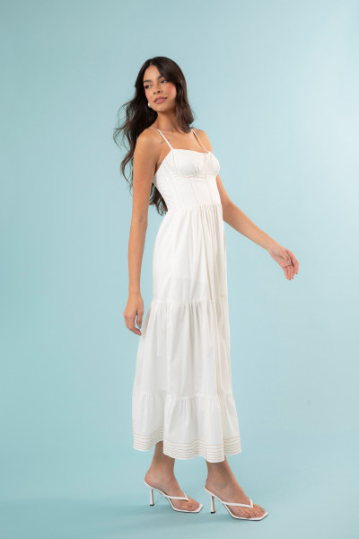 Vestido Luara Off White