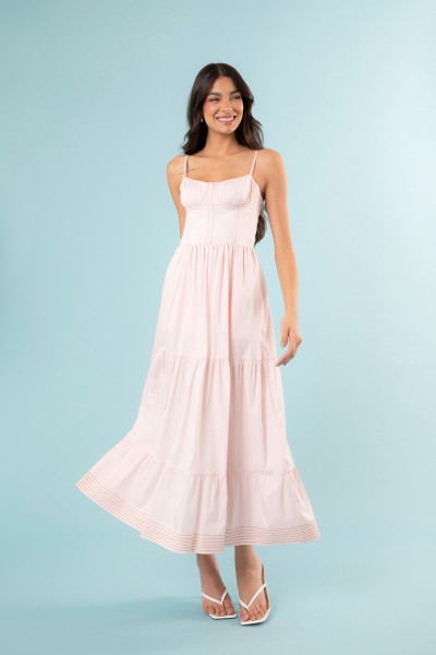 Vestido Luara Rosa