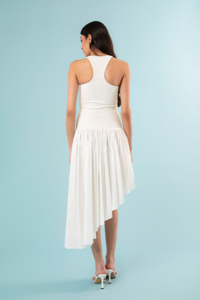 Vestido Carolina Off White