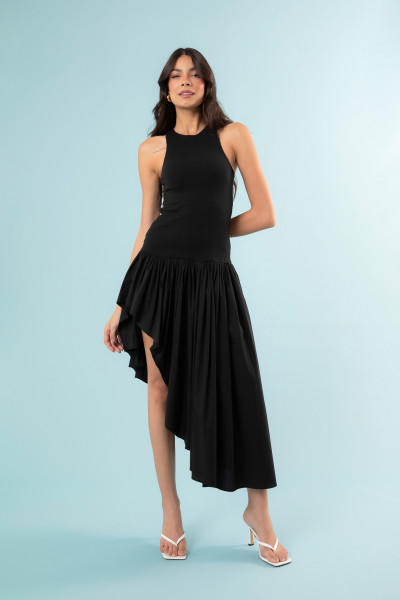 Vestido Carolina Preto