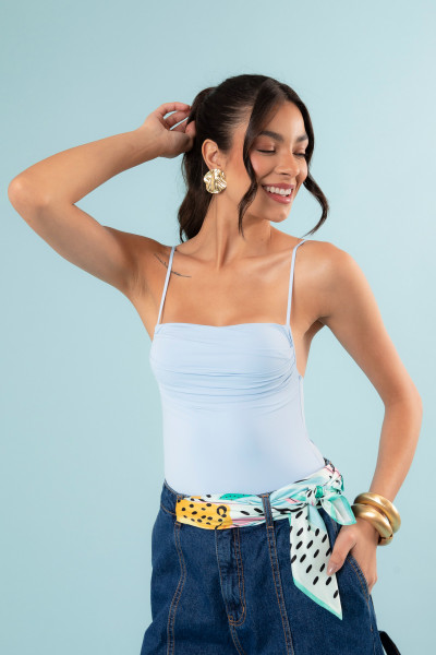 Body Verônica Azul
