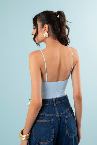 Body Verônica Azul