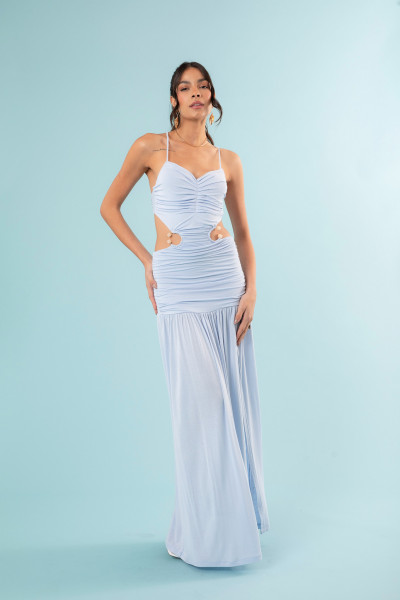 Vestido Anaís Azul