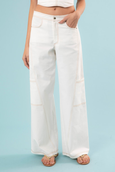 Calça Poliana Off White