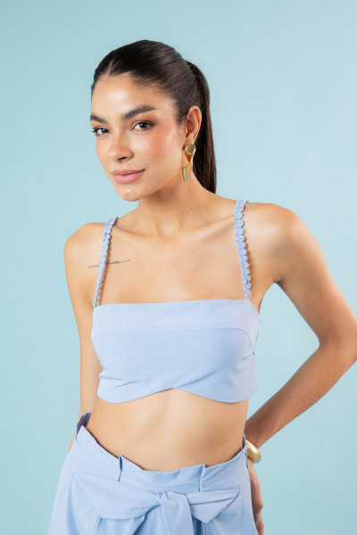 Cropped Ana Azul