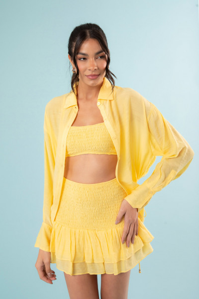 Camisa Antonella Amarelo