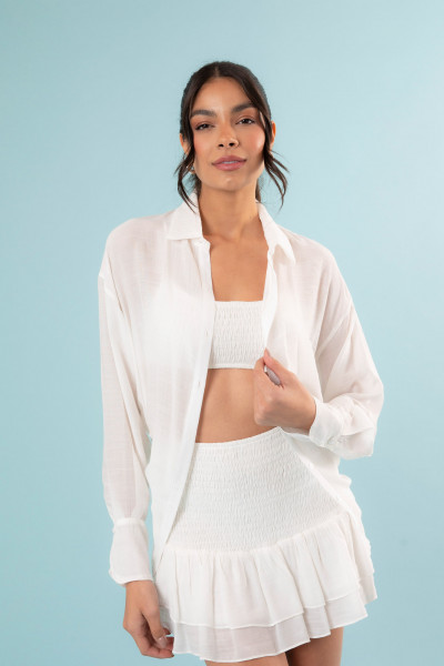 Camisa Antonella Off White