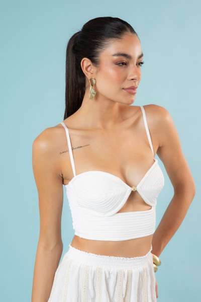 Cropped Melissa Off White