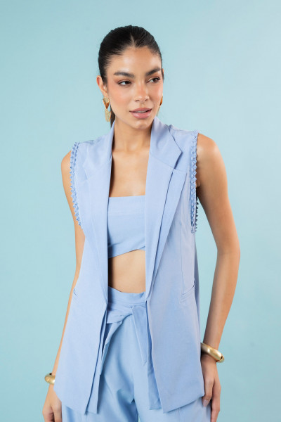Colete Ana Azul