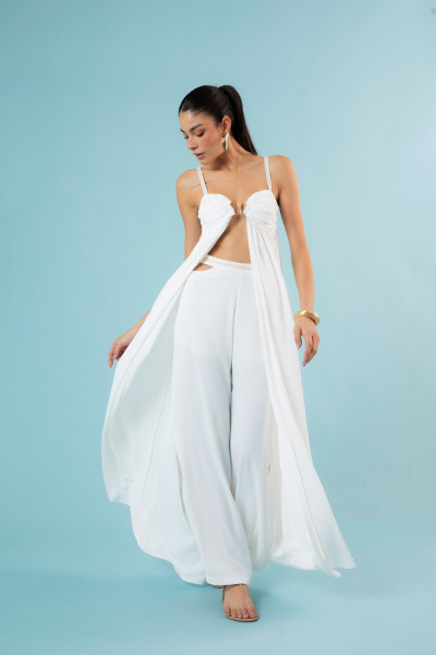 Blusa Vest Jade Off White