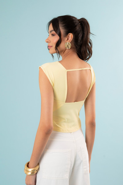 Blusa Paloma Amarelo