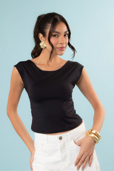 Blusa Paloma Preto