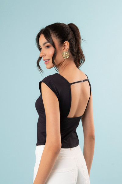 Blusa Paloma Preto