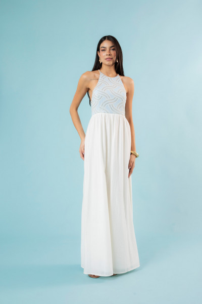 Vestido Martina Azul